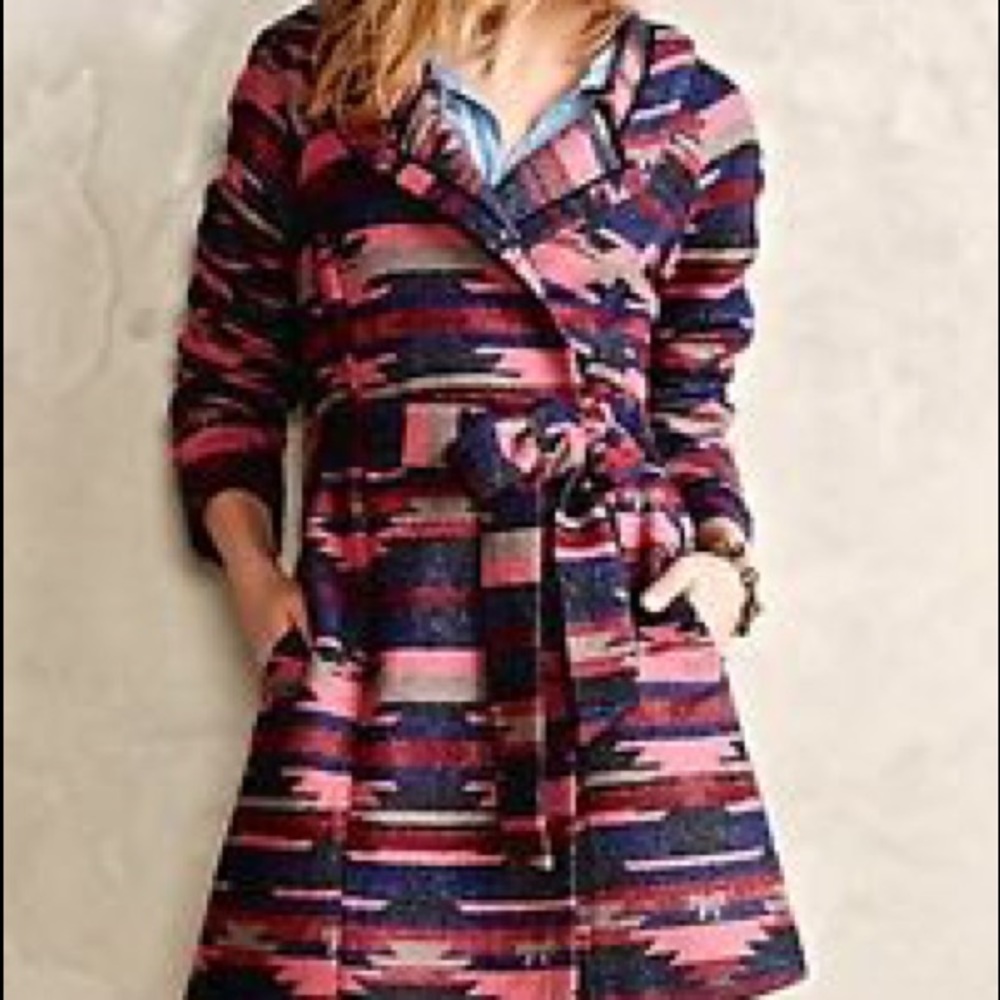 Tabitha for Anthropologie Aztec Jacket